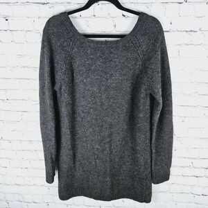 MINIMUM | Sage Jumper low back long wool blend knit sweater